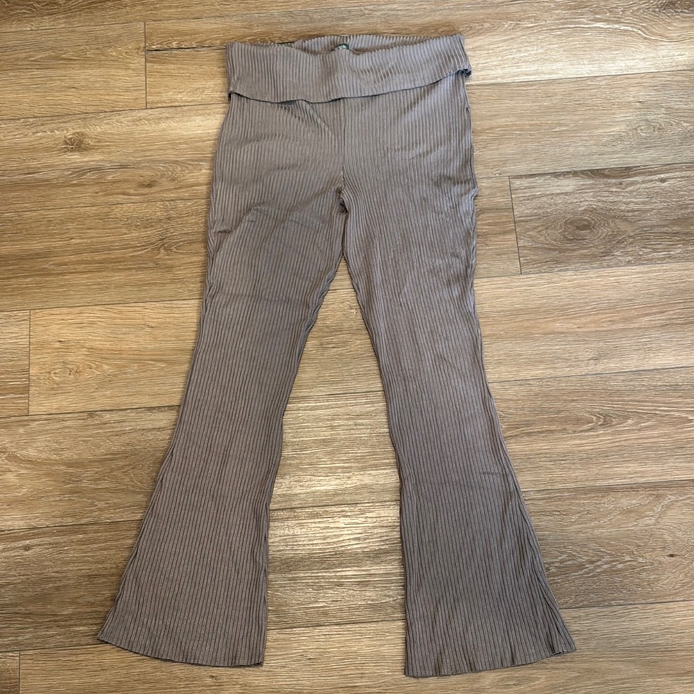 Wild Fable Light Gray Ribbed Pants